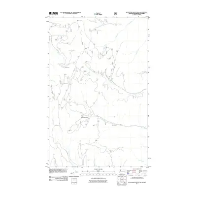 2011 Map of Buckhorn Mountain, 2011 Print