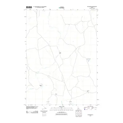 2010 Map of Buckhorn, 2010 Print