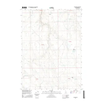 2017 Map of Buckhorn, 2017 Print