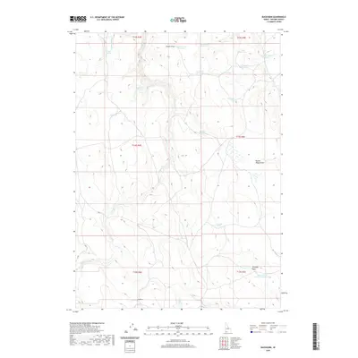 2020 Map of Buckhorn, 2020 Print