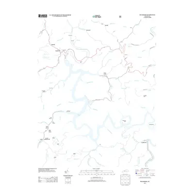 2013 Map of Buckhorn, 2013 Print