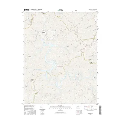 2016 Map of Buckhorn, 2016 Print