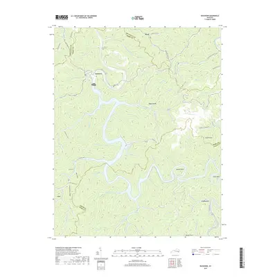 2019 Map of Buckhorn, 2019 Print