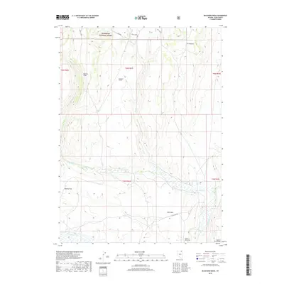 2018 Map of Buckhorn Ridge, 2018 Print