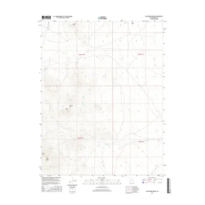 2017 Map of Buckhorn Spring, 2017 Print