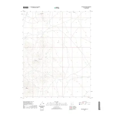 2020 Map of Buckhorn Spring, 2020 Print