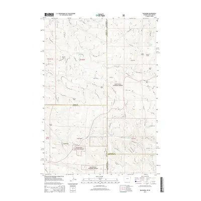 2015 Map of Buckhorn, 2015 Print