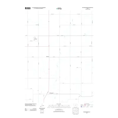 2013 Map of Buckingham, 2013 Print