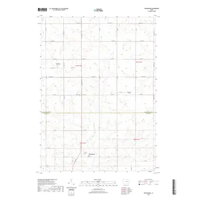 2018 Map of Buckingham, 2018 Print