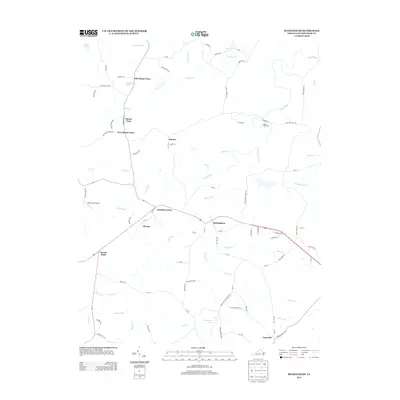 2013 Map of Buckingham, 2013 Print