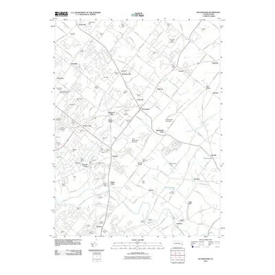2010 Map of Buckingham, 2010 Print