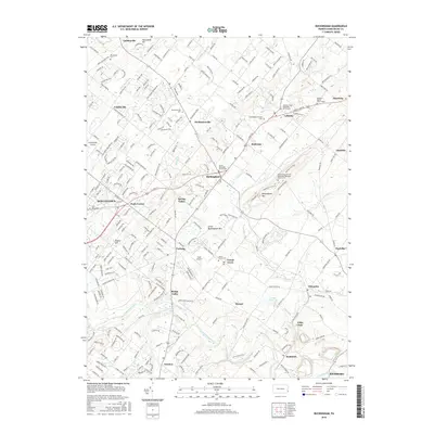 2016 Map of Buckingham, 2016 Print