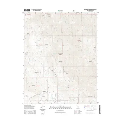 2015 Map of Buckingham Mountain, 2015 Print
