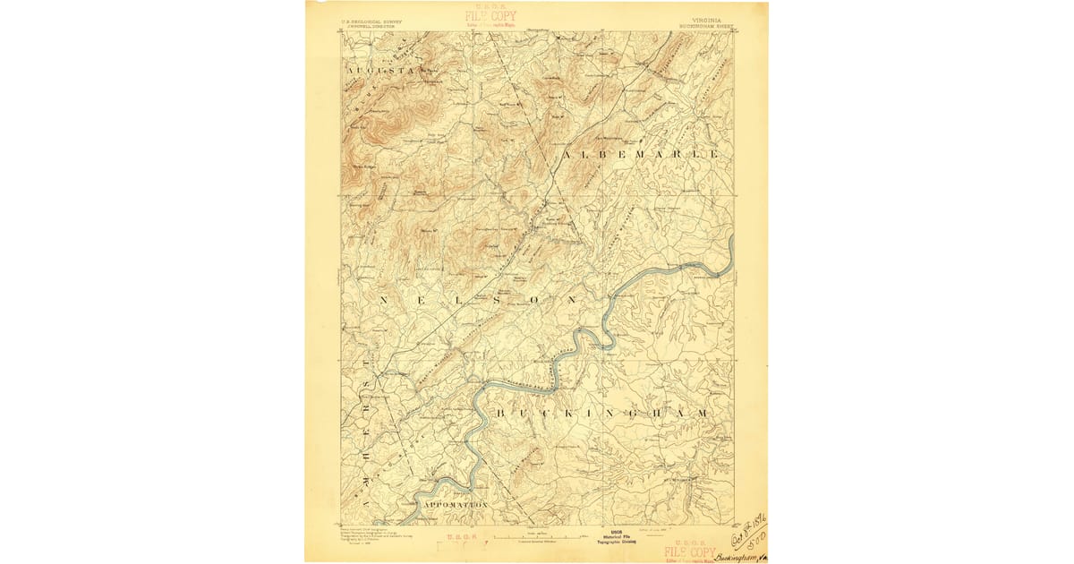 Old Maps of Martins Store, VA | Pastmaps