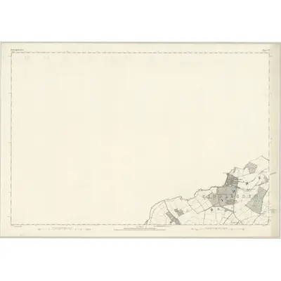 1880 Map of Buckinghamshire VII, 1885 Print