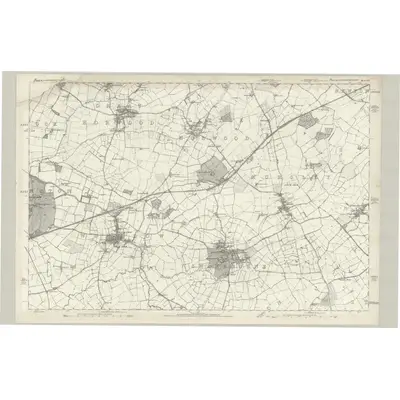 1878 Map of Buckinghamshire XIX, 1885 Print