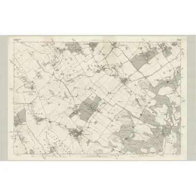 1876 Map of Buckinghamshire XL, 1883 Print