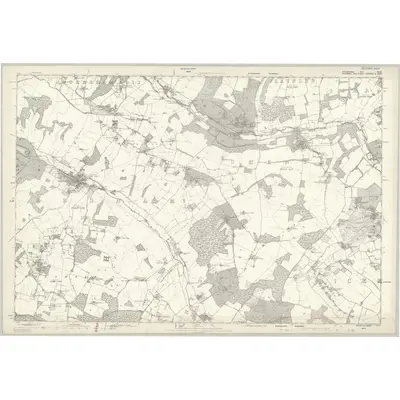 1876 Map of Buckinghamshire XLIII, 1882 Print
