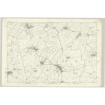 1878 Map of Buckinghamshire XXIII, 1883 Print