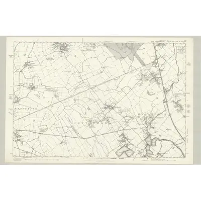 1877 Map of Buckinghamshire XXIX, 1882 Print