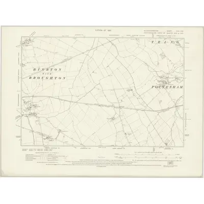1923 Map of Buckinghamshire XXIX.SW, 1926 Print