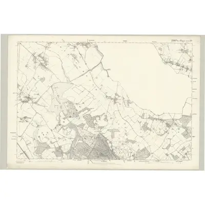1877 Map of Buckinghamshire XXX, 1884 Print
