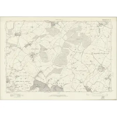 1919 Map of Buckinghamshire XXXI, 1923 Print