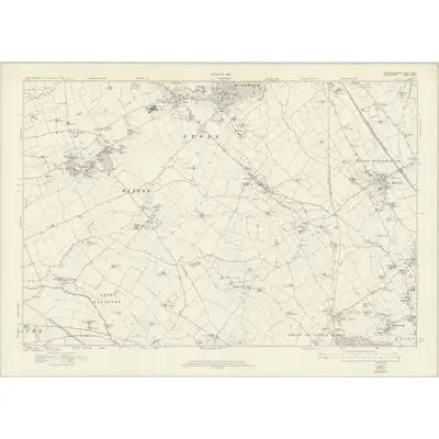 1919 Map of Buckinghamshire XXXIII, 1922 Print