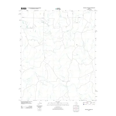 2012 Map of Buckle L Ranch, 2012 Print
