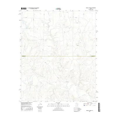 2016 Map of Buckle L Ranch, 2016 Print