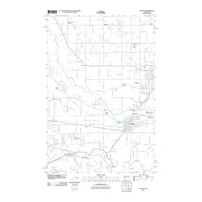 2011 Map of Buckley, 2011 Print
