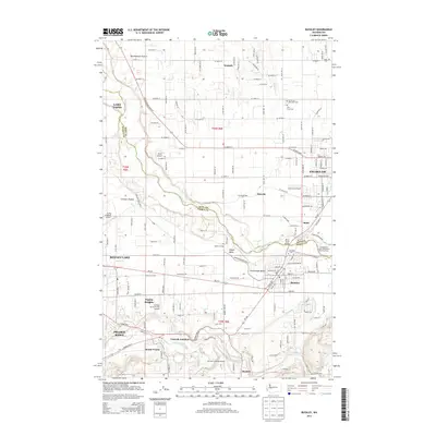 2014 Map of Buckley, 2014 Print