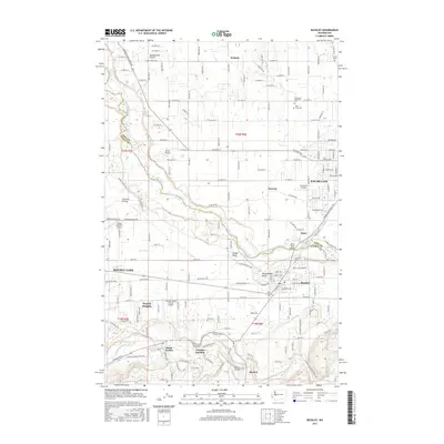 2017 Map of Buckley, 2017 Print