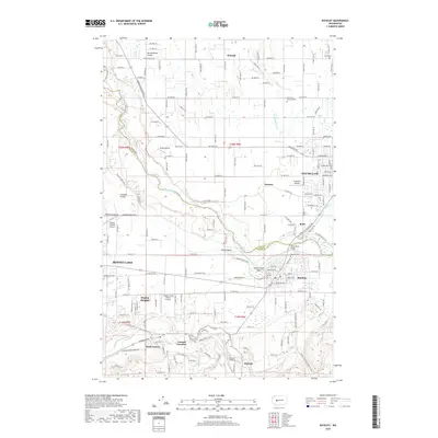 2020 Map of Buckley, 2020 Print