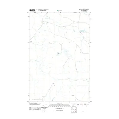 2011 Map of Buckley Lake, 2011 Print