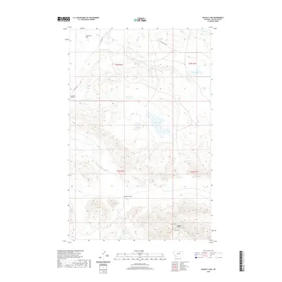 2020 Map of Buckley Lake, 2020 Print