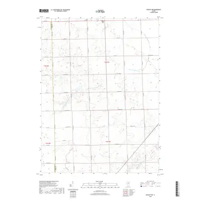 2018 Map of Buckley NW, 2018 Print