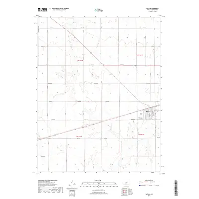 2018 Map of Bucklin, 2018 Print
