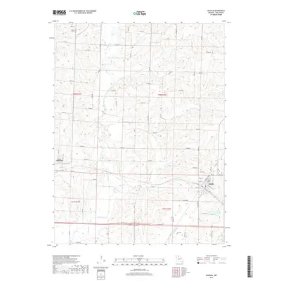2017 Map of Bucklin, 2017 Print