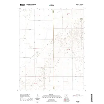 2018 Map of Bucklin NE, 2018 Print