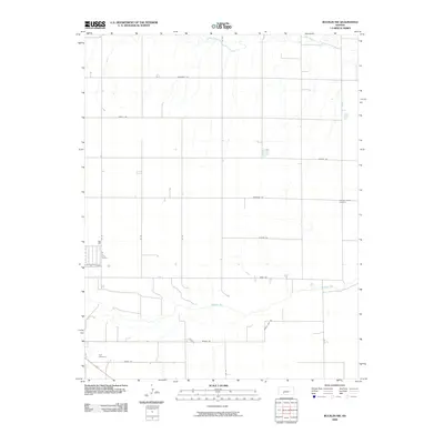 2009 Map of Bucklin NW, 2009 Print