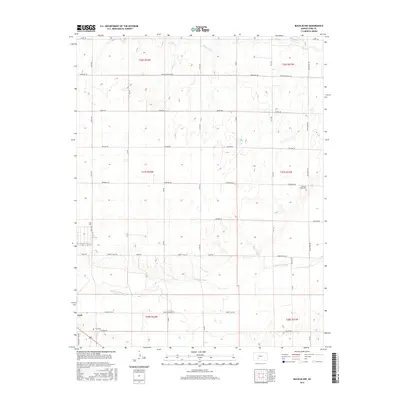 2016 Map of Bucklin NW, 2016 Print
