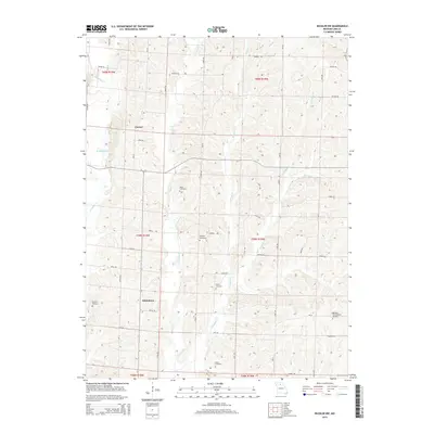 2014 Map of Bucklin NW, 2014 Print