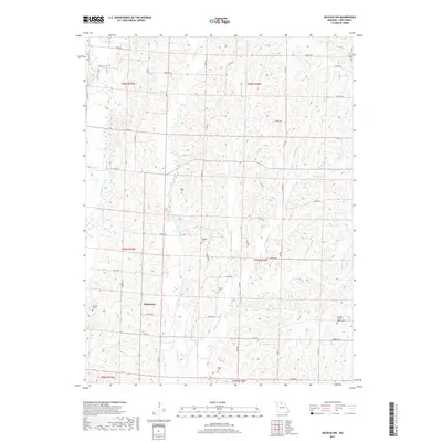 2017 Map of Bucklin NW, 2017 Print