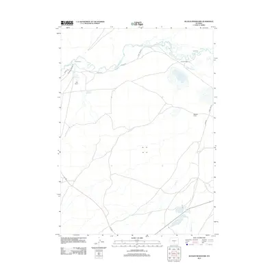 2012 Map of Bucklin Reservoirs, 2012 Print