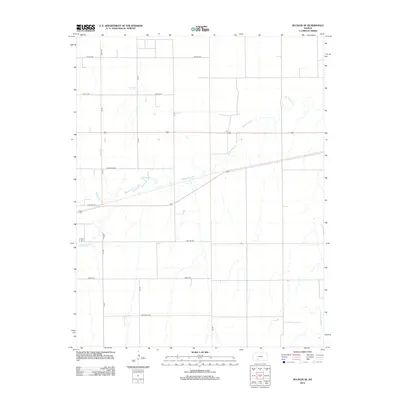 2012 Map of Bucklin SE, 2012 Print