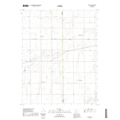 2018 Map of Bucklin SE, 2018 Print