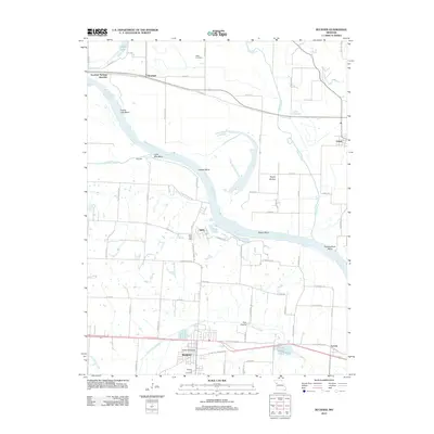 2012 Map of Buckner, 2012 Print