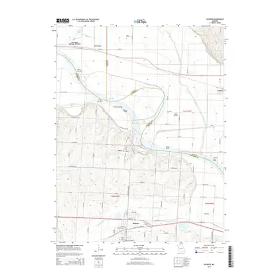 2014 Map of Buckner, 2014 Print