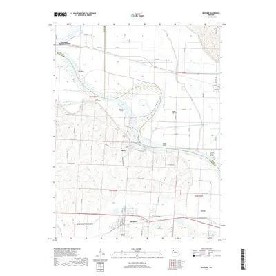 2017 Map of Buckner, 2017 Print